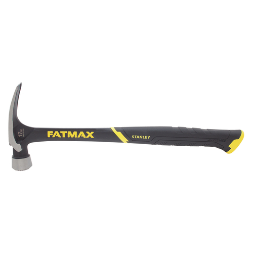 Framing Hammer FatMax 17 oz Checkered Face Steel Handle