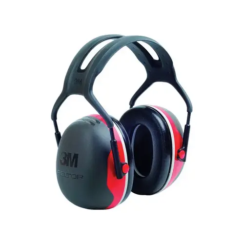 Ear Muffs 28 dB Soft Foam Black/Red Black/Red