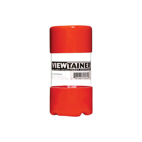 Viewtainer CC24 Slit Top Container 2" W X 4" H Plastic Red Red