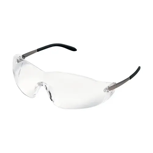 Safety Glasses Blackjack Clear Lens Black Frame