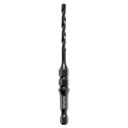 Installer Bit, 5/32 in Dia, 4 in OAL, Spiral Flute, 2-Flute, 1/4 in Dia Shank, Quick-Change Shank Black Oxide