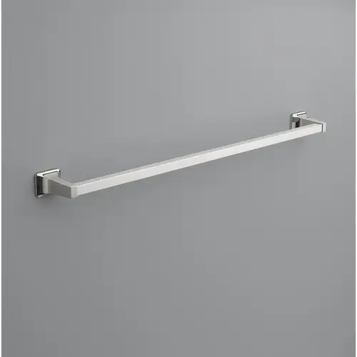 Towel Bar Chrome 30" L Die Cast Zinc Chrome