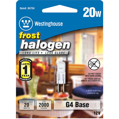 Halogen Bulb 20 W T2.5 Decorative 290 lm Bright White Clear