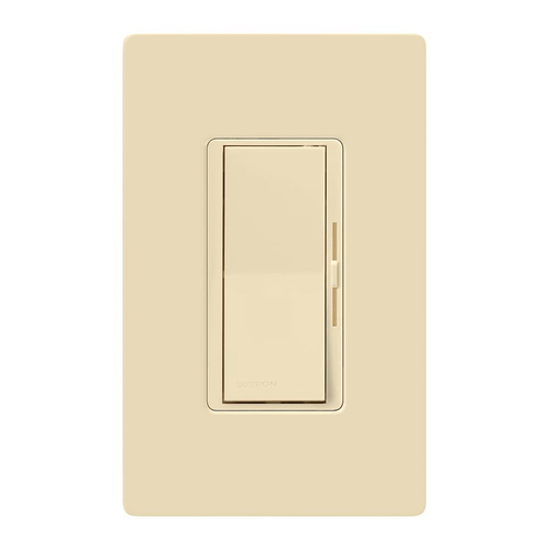 Lutron DVWCL153PHIV Dimmer Switch Diva Ivory 150 W 3Way Ivory