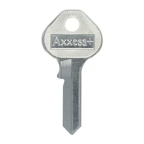 Key Blank Traditional Key House/Office 58 M11 Single For Master Locks Silver - pack of 4