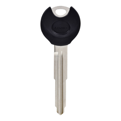 Key Blank KeyKrafter Automotive Double For Ford Black/Silver