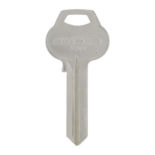 Key Blank KeyKrafter Universal House/Office 192 RU101 Single For Corbin-Russwin Locks Silver