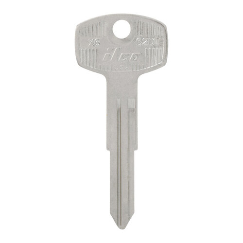 Key Blank Automotive DA22 Double For Nissan Silver - pack of 10