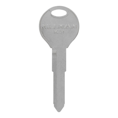 Key Blank Automotive Double For Mazda Silver - pack of 10