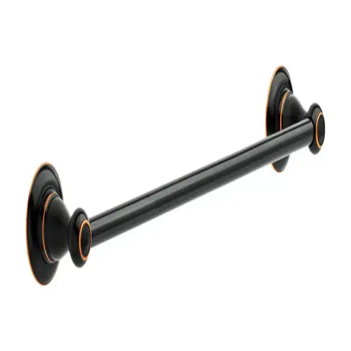 Towel Bar Porter Oil Rubbed Bronze 18" L Die Cast Zinc Oil Rubbed Bronze