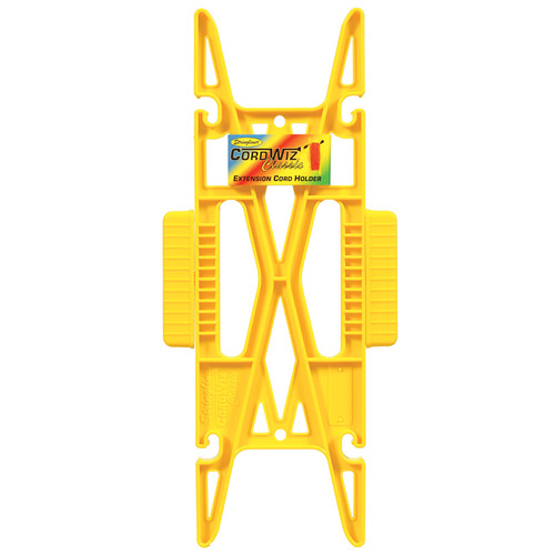 Yellow Cordwiz Classic Extension Cord Holder