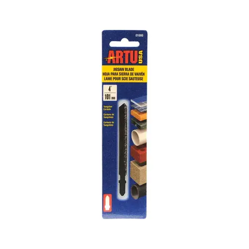 ARTU 01666 Jig Saw Blade 4" Tungsten Carbide T-Shank Assorted TPI