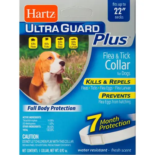 Flea and Tick Collar UltraGuard Plus Solid Dog