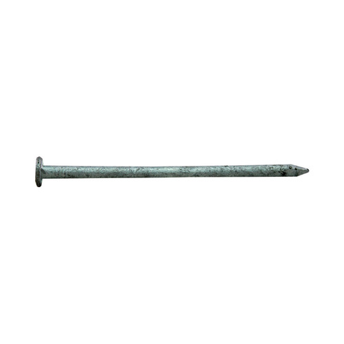 Pro-Fit 0054098 00 Common Nail, 4D, 1-1/2 in L, Steel, Hot-Dipped Galvanized, Flat Head, Round, Smooth Shank, 1 lb