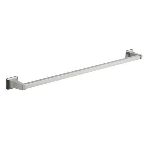 Towel Bar Brushed Nickel 30" L Die Cast Zinc Brushed Nickel