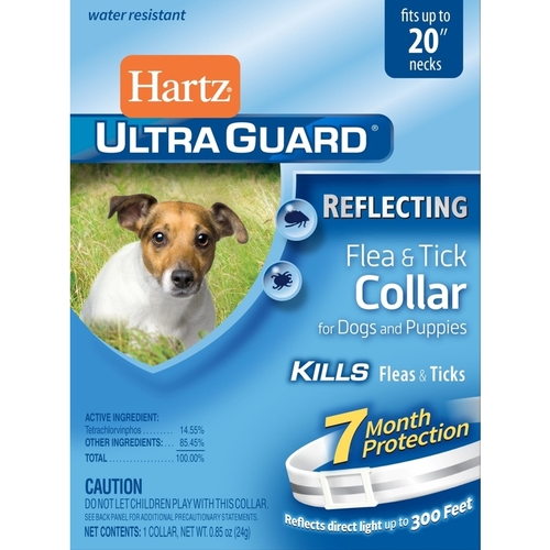 Flea and Tick Collar UltraGuard Solid Dog Tetrachlorvinphos 0.85 oz