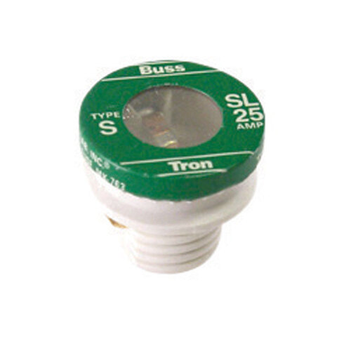 Bussmann SL25PK4 Tamper Proof Plug Fuse 25 amps