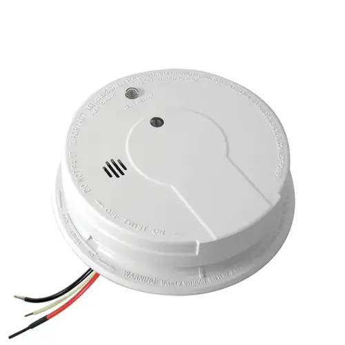 Kidde 21006371 Smoke Detector Hard-Wired w/Battery Back-up Photoelectric