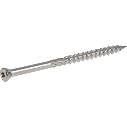 Premium Deck Screws Power Pro No. 8 X 2-1/2" L Star Trim Head 5 lb Ceramic Coated