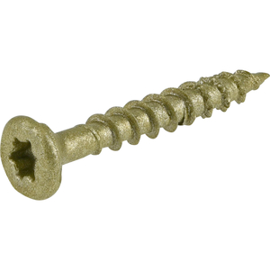 Hillman 48605 T-20 Power Pro Premium Exterior Wood and Deck Screw #8 x 1-1/4 in. 