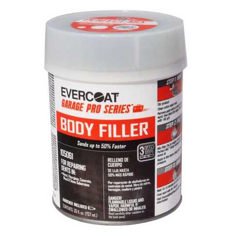 Evercoat 105061 Auto Body Filler Garage Pro Series 26 oz Gray