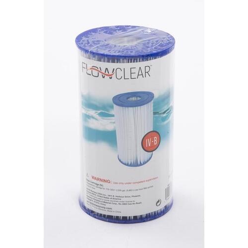 Bestway 58095E Pool Filter Flowclear 10" H X 5.6" W X 5.6" L