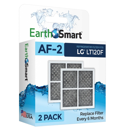 EarthSmart 102648 Air Filter AF-2 Refrigerator For LG LT120F