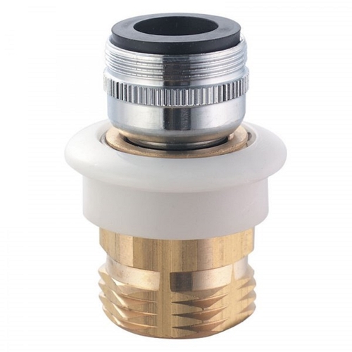 PlumbCraft 7612100LF Dishwasher Adapter Chrome Chrome