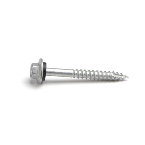 Sheet Metal Screws Pro-Twist No. 9 Sizes X 1" L Hex Round Washer Head Zinc-Plated