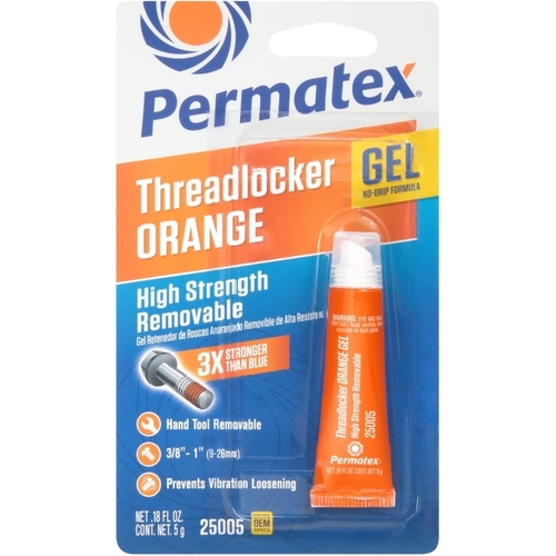 PERMATEX 8068770 Removable Threadlocker High Strength Gel 0.18 oz