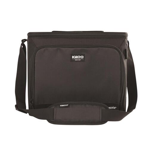 Lunch Bag Cooler MaxCold Black 28 cans Black