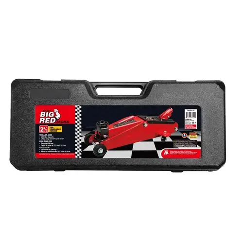 Torin T825013S Automotive Trolley Jack Big Red Hydraulic 5000 lb Red