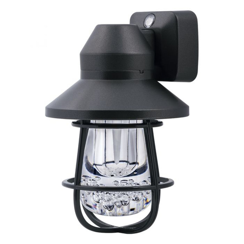 Night Light w/Sensor Automatic Plug-in Vinta Farmhouse LED Black