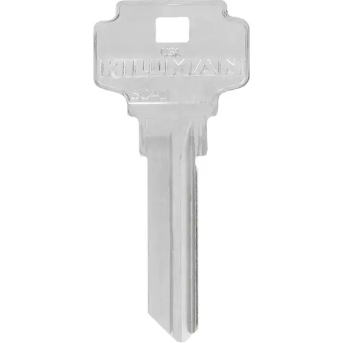 Key Blank KeyKrafter Universal House 2028 SC4D Single For Schlage Locks Silver