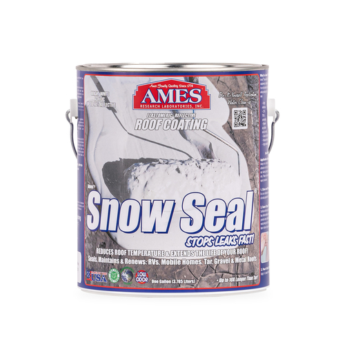 Ames SS1-XCP4 Roof Coating Snow Acrylic Latex Snow - pack of 4
