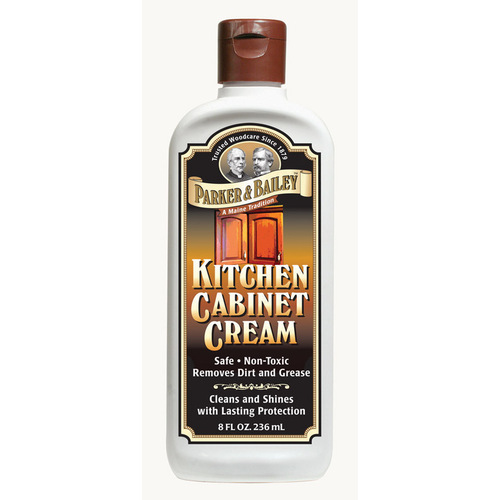 Kitchen Cabinet Cream, 8 oz, Cream, Spice, Brown