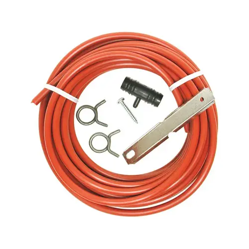Bleed Off Kit 25" H X 1/4" W Red Poly Red