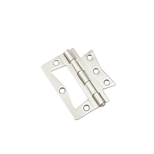 National Hardware N830435 SurfaceMounted Hinge 3" L Satin Nickel