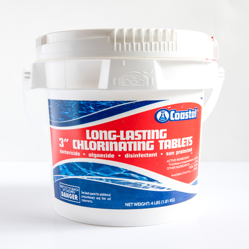 Coastal 11051 Chlorinating Chemicals Long Lasting Tablet 4 lb