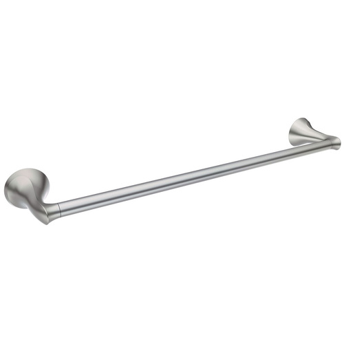 Towel Bar Darcy Brushed Nickel 18" L Zinc Brushed Nickel