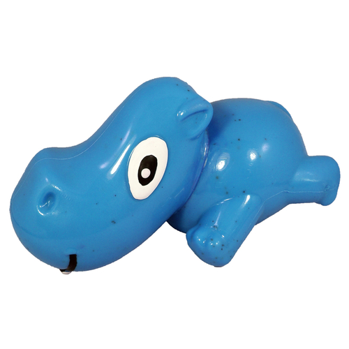 Dog Toy Blue Hippo Dog Blue