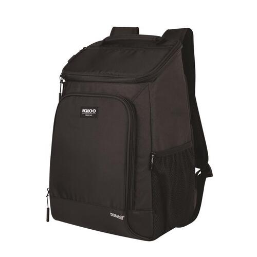 Igloo 66132 Backpack Cooler MaxCold Black 24 cans Black