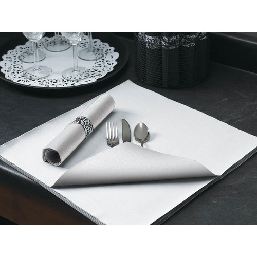 HOFFMASTER FP1300 Hoffmaster Fashnpoint Flat Packs 15.5 Inch X 15.5 Inch Ultra Ply Color In Depth White Napkin, 250 Each