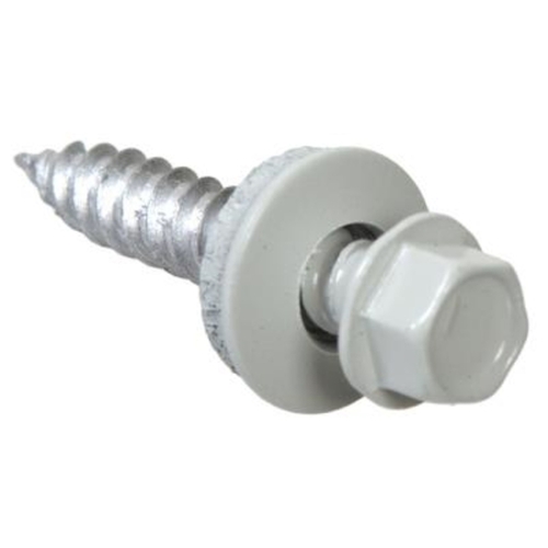 Sheet Metal Screws Pro-Twist No. 9 Sizes S X 1-1/2" L Hex Round Washer Head 1 lb Zinc-Plated