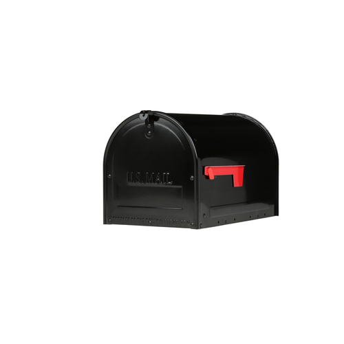 Mailbox Gibraltar es Marshall Classic Galvanized Steel Post Mount Black Powder Coated