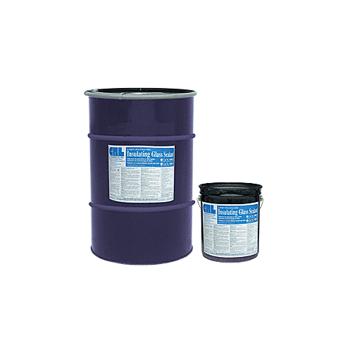 Black Two-Part Polysulfide Insulating Glass Sealant - 55 Gallons (208.2 l)
