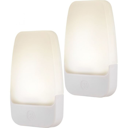 Night Light w/Sensor Automatic Plug-in LED White