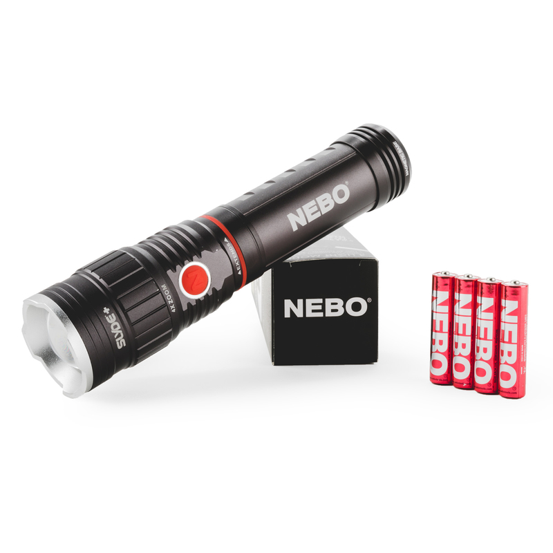 Nebo NEB-WLT-0006 Work Light Flashlight Slyde Plus 400 lm Storm Gray LED AAA Battery Storm Gray