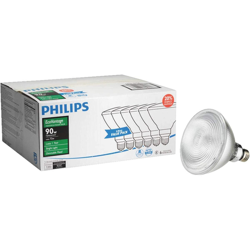 Philips on sale ecovantage 72w