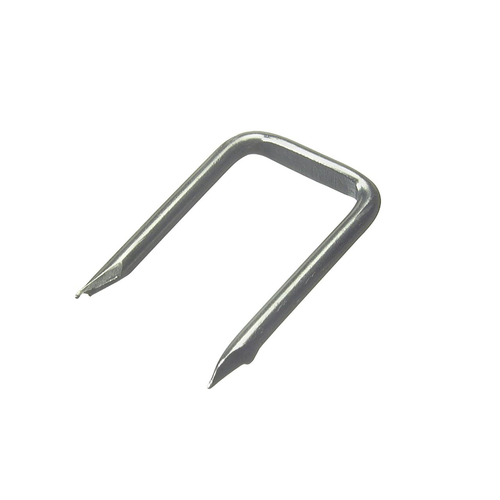 Cable Staple Steel Silver